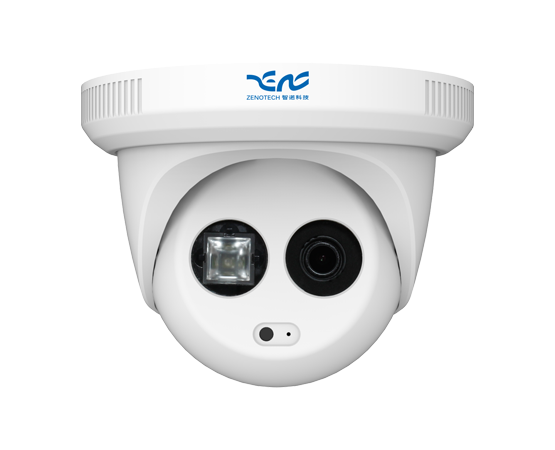 500万经济型单灯红外高清半球型网络摄像机（内置MIC）